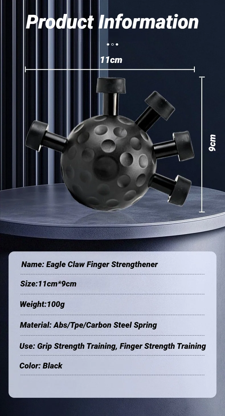 Ergonomischer Fingertrainer mit Anti-Rutsch-Grip für Musiker und Sportler zur Stärkung der Finger – Detail 10