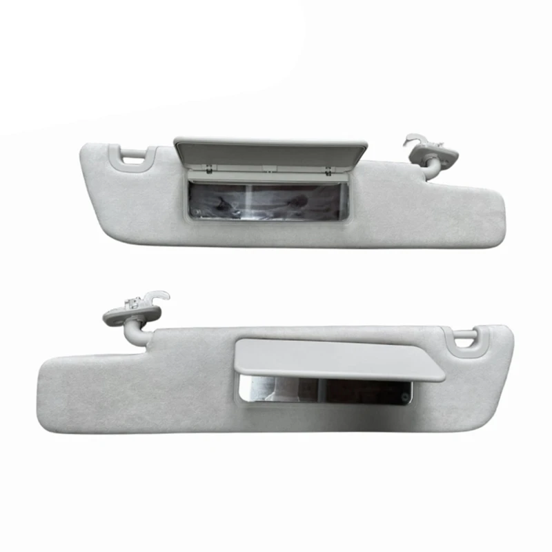 

1Pair Car Sun Visor Component With Mirror Sunshade 103258100D 103258200D For Tesla Model S Y 2012-2020 Shade Sunvisor Assembly