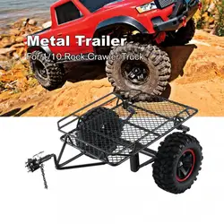 Metal Trailer Car Hopper Trail for 1/10 Traxxas HSP Redcat RC4WD Tamiya Axial SCX10 D90 HPI RC Crawler DIY RC Parts