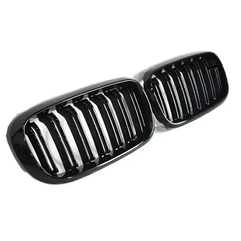 Automotive Parts Double Slats Kidney Grille For 2015-2018 BMW X5 X6 Front Grill Upgrade BMW F15 F16 Grill