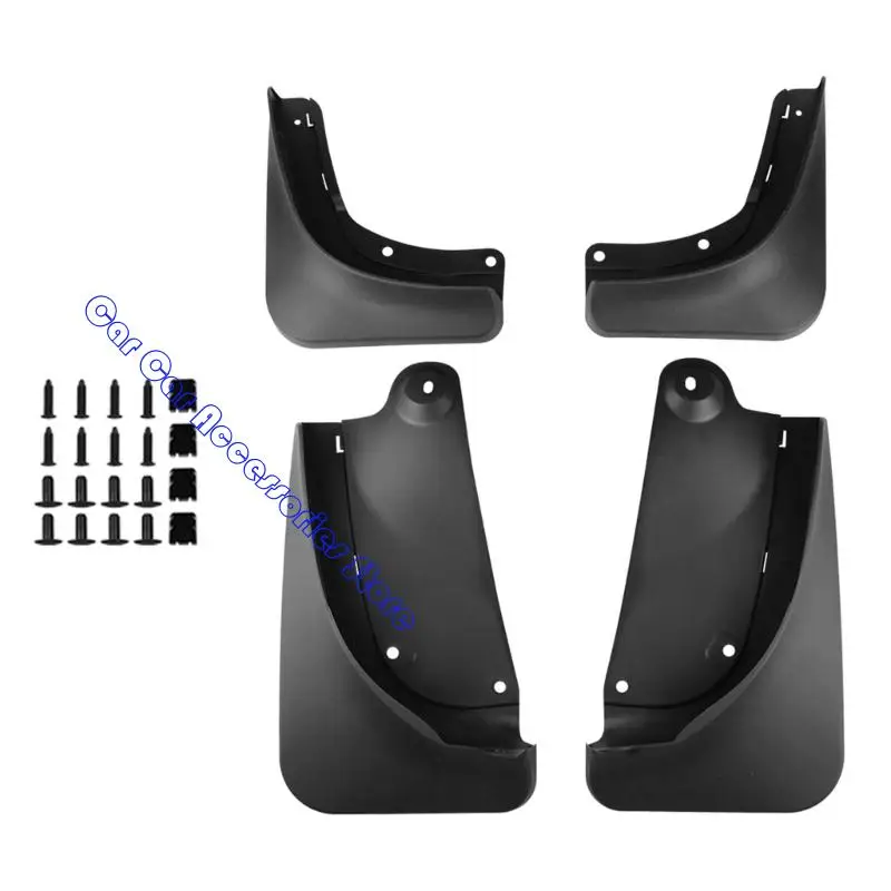 

242D Mud Flaps Anti Splash Easy Installation Universal Designs Heavy Duty Splash Guards Easy to Use for