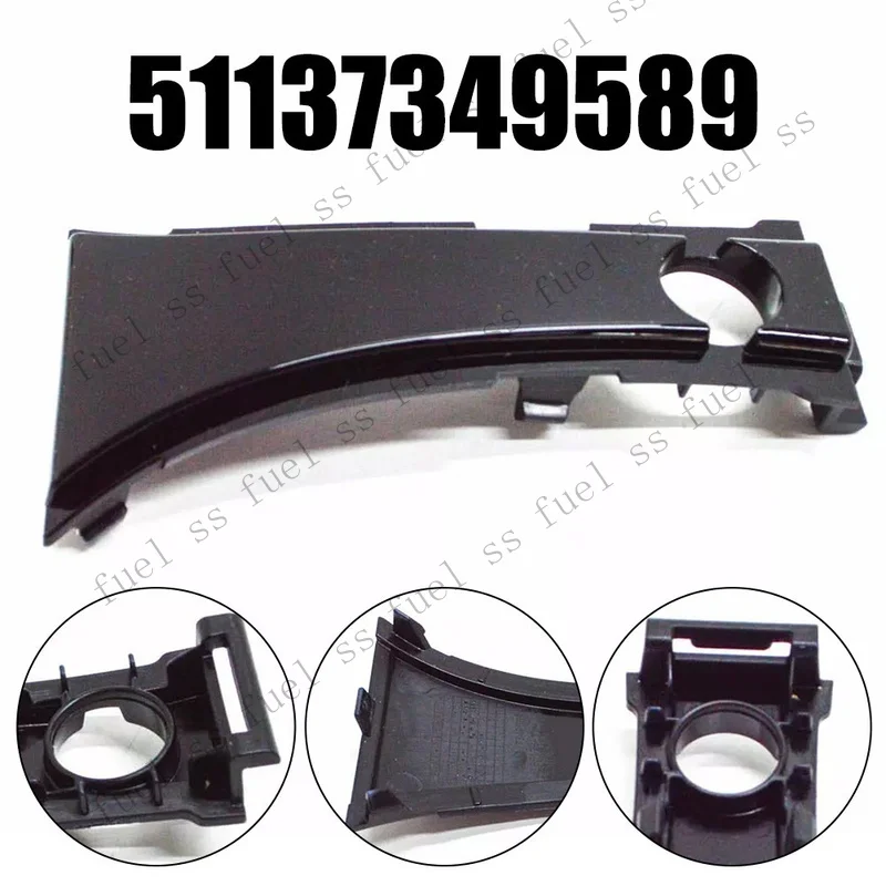 S+ Aftermarket Front Grille Cover with Camera Hole for BMW Models 51137349589