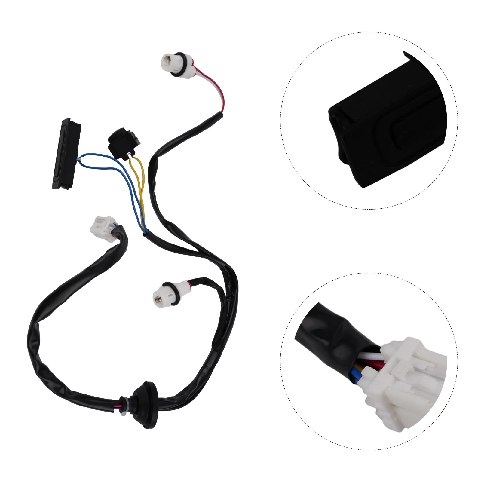 

Высококачественный, новый, полезный переключатель управления крышкой багажника (1 шт., черный), запчасть, Plug-and-play, замена, 25380-JG01A