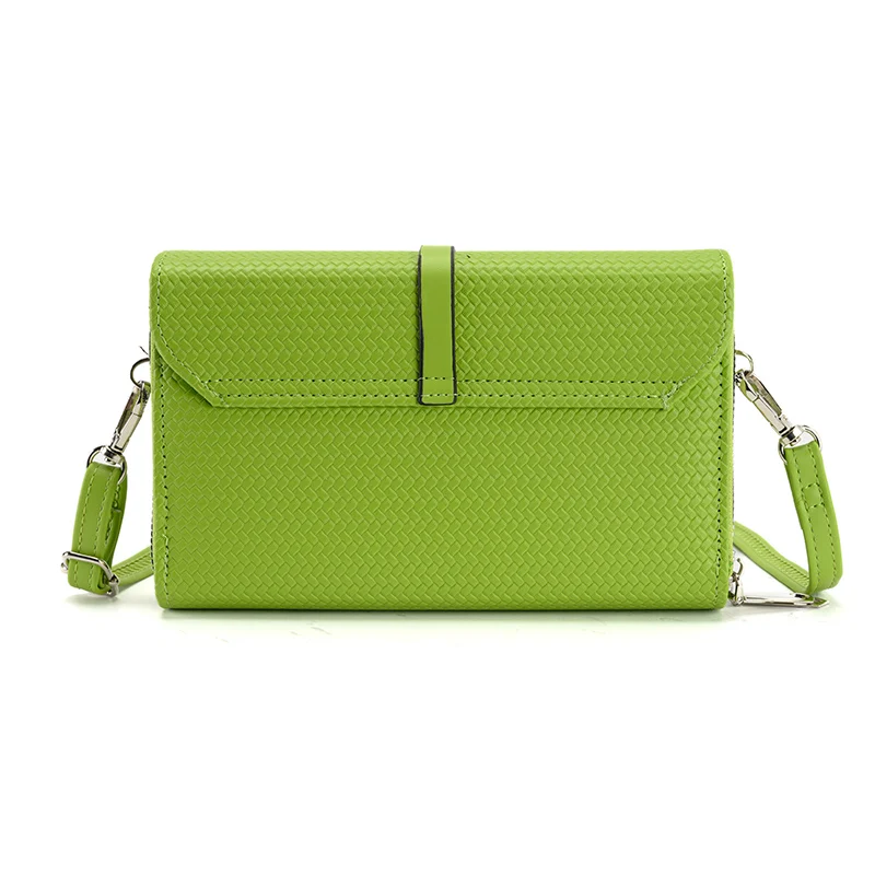 2024 new trendy contrast color women\'s crossbody bag, shoulder bag, solid color fashionable versatile bag, hot-selling pu zi