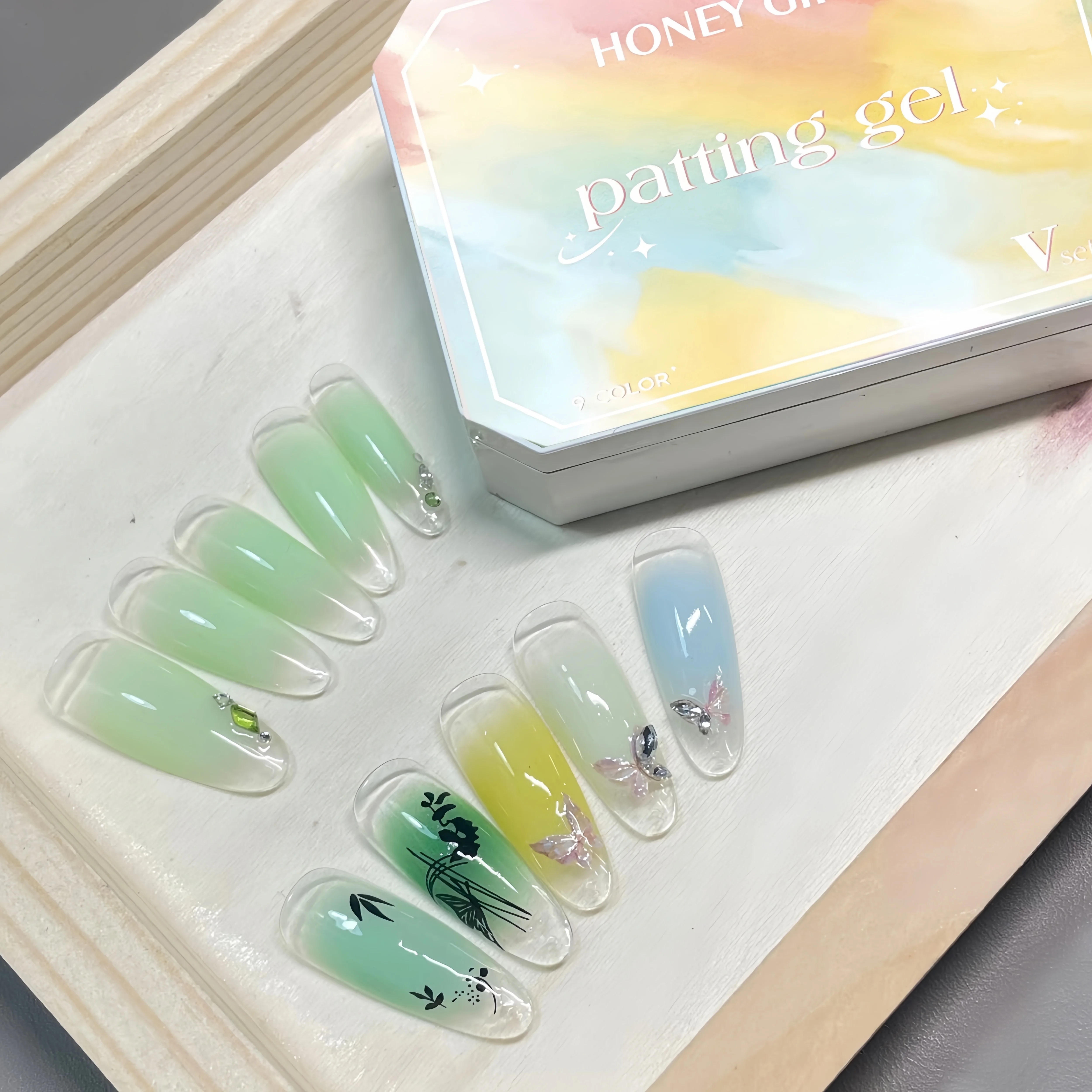 9-Farben Solid-Nagellack, Bohn – Nail Art Halal Bewertung und Preis