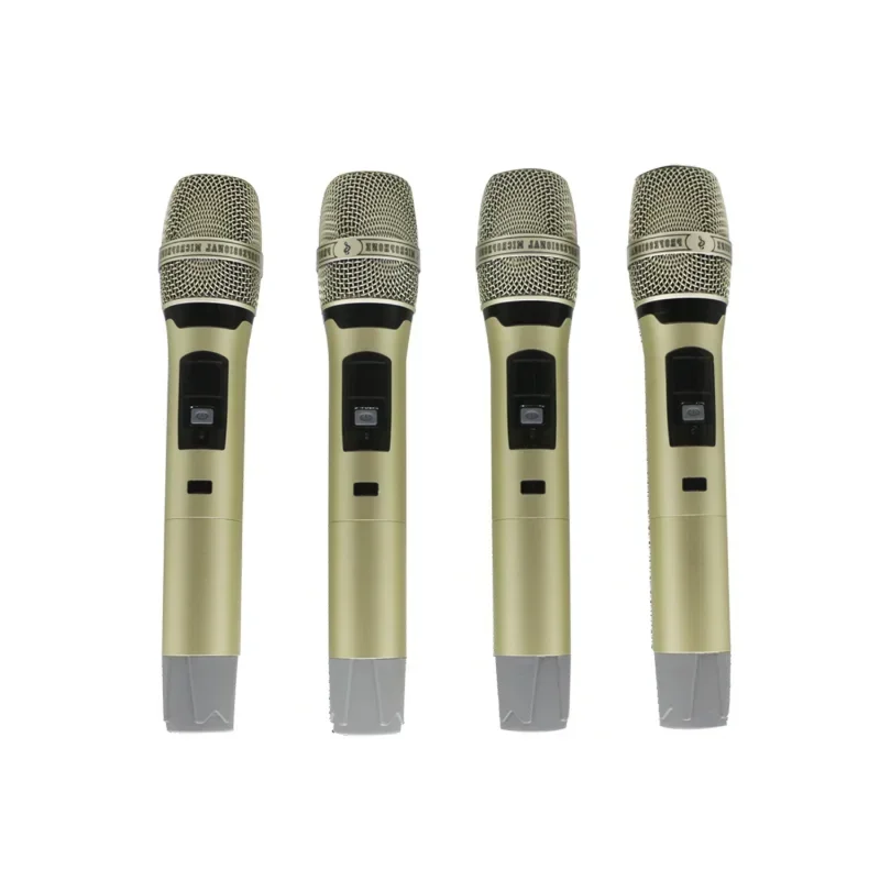 مثل الصوت WM-4000U معدات تسجيل مسرح الموسيقى الاحترافية ميكروفون كاريوكي محمول باليد ميكروفون UHF