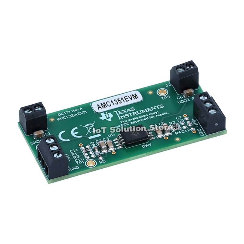 AMC1351EVM AMC1351 evaluation module for 0-V to 5-V input, precision, reinforced isolated amplifier