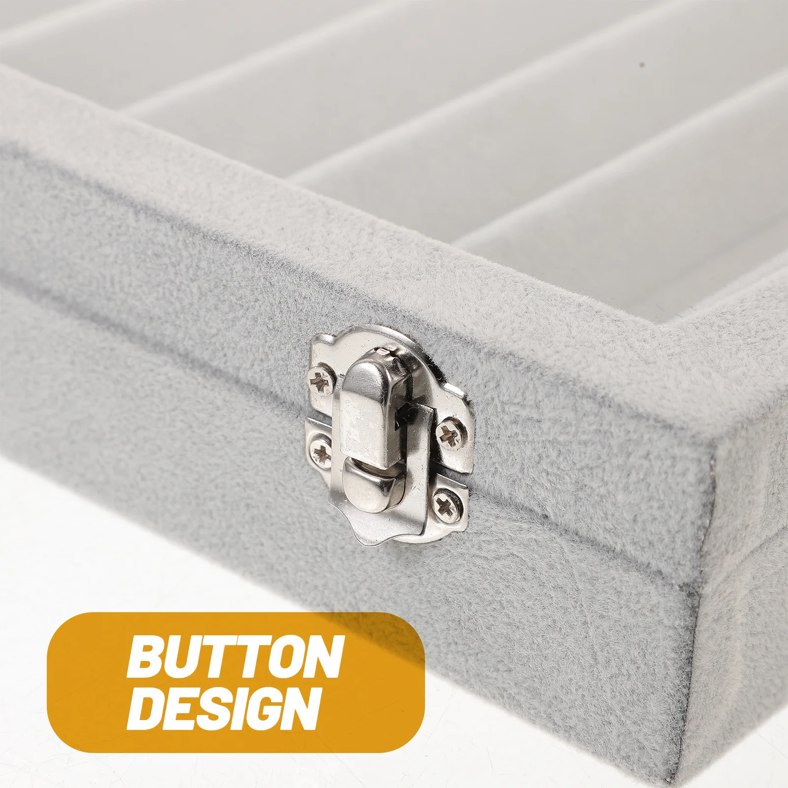 

Jewelry Display Tray Organizer Box Acrylic Comfortable Touch Store Classify Jewelries Well Organized Jewelry Display Box