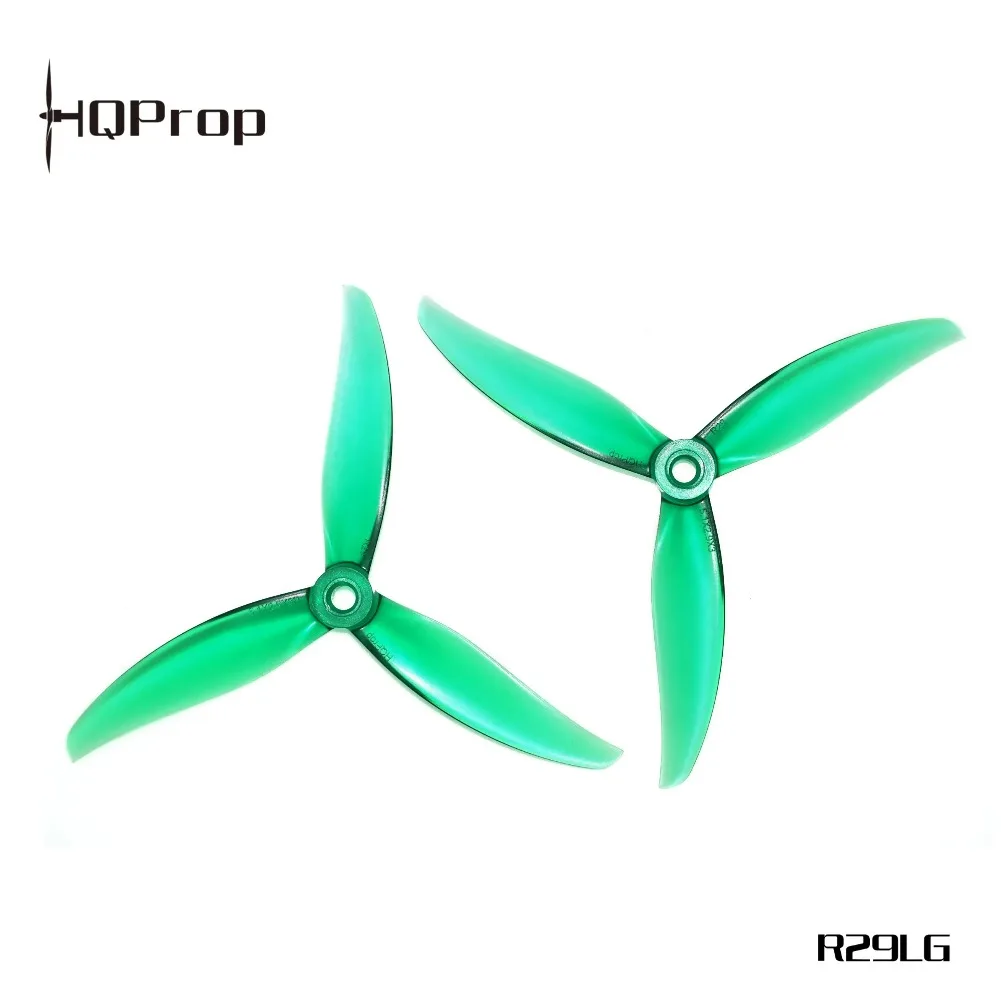 6 pares HQProp 5129 R29 hélice 3 lâminas poli carbonato para FPV Racing RC Drone Quadcopter Multirotor Parte