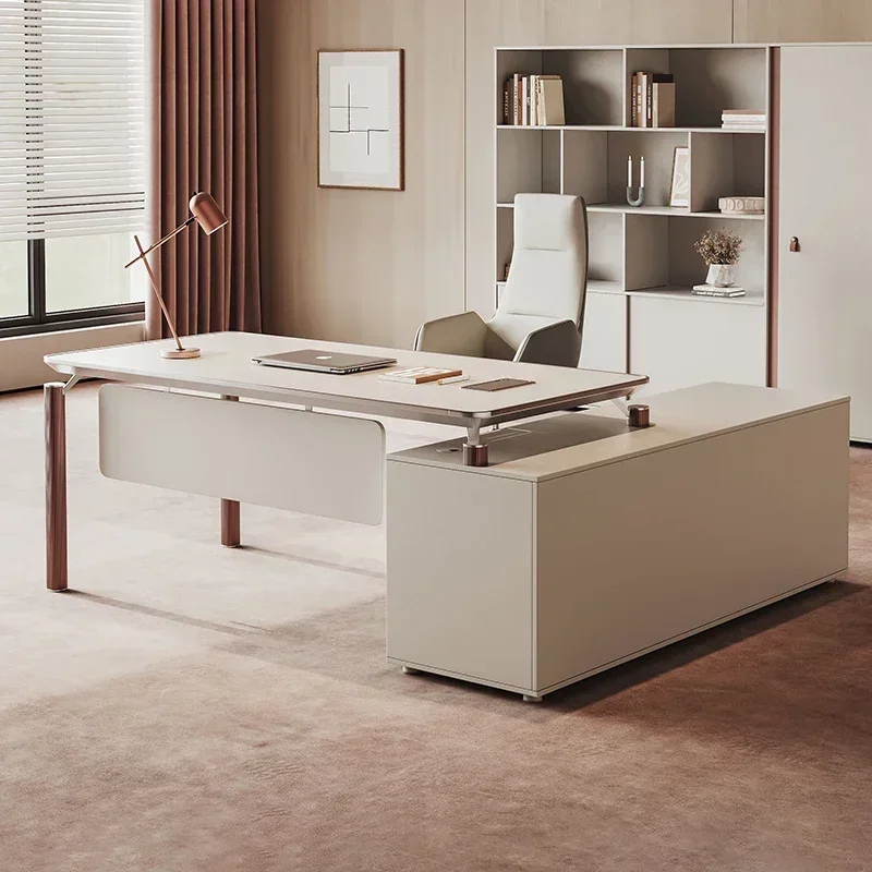 

Computer Office Desks Corner Wooden Storage Manager Office Desks With Drawers Minimalist Furniture Mesa De Trabalho