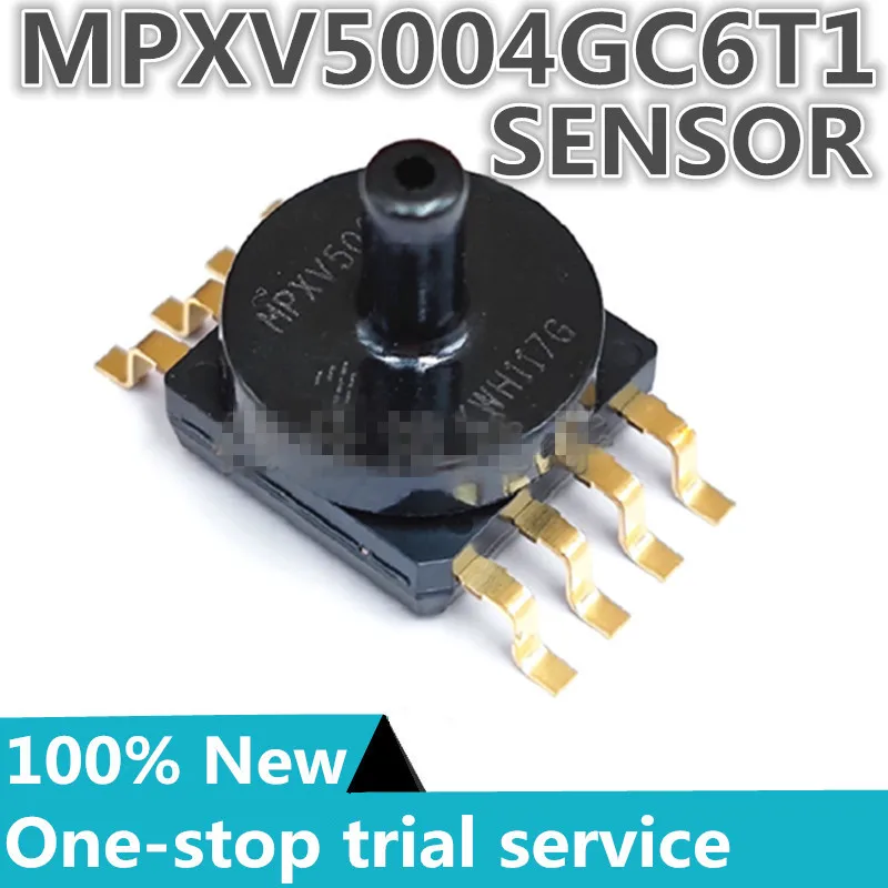 

2-50pcs %New spot MPXV5004GC6T1 SENSOR 0.57PSI (3.92kPa) 2.32PSI (16kPa) Exhaust pressure gauge Pressure sensor