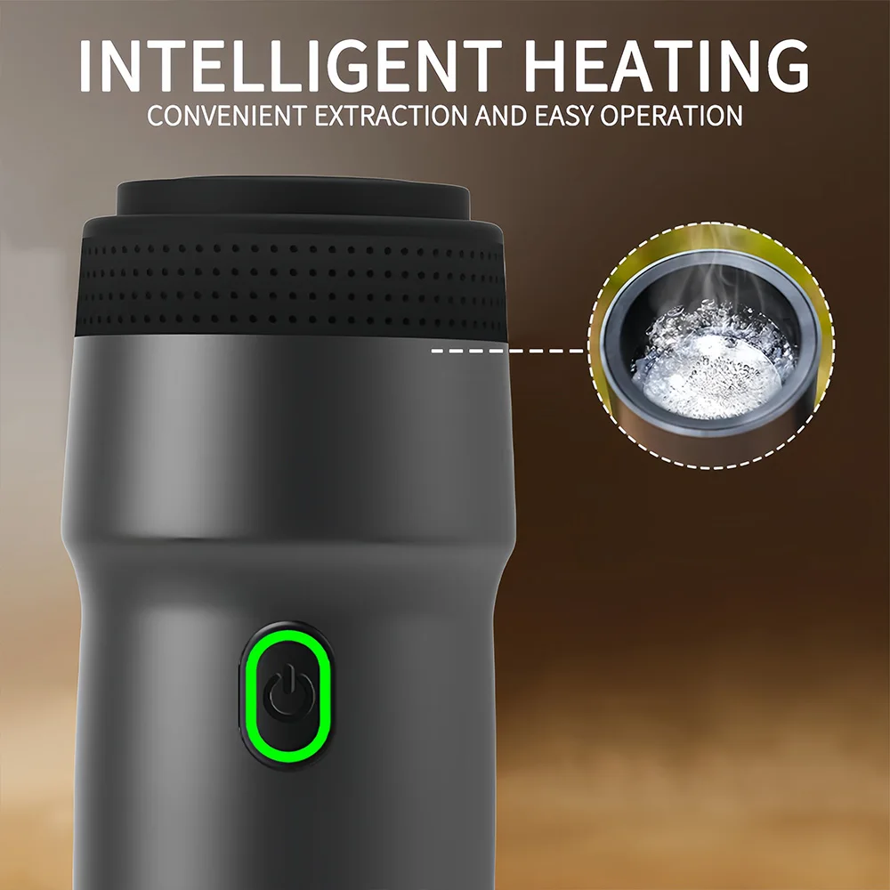 Хорошее качество OEM/ODM портативная кофемашина для эспрессо 7500 мАч 12 В портативная кофеварка 3-в-1 15 бар портативная кофеварка