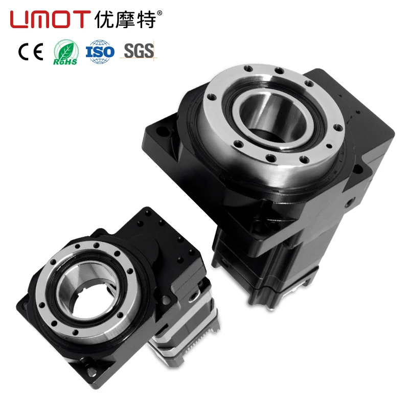 

UMOT 57*55mm Nema23 Closed-Loop/Open-Loop Integrated Hollow Rotary Table with RS485/Pulse Micro Driver Hollow Shaft Rotary Table