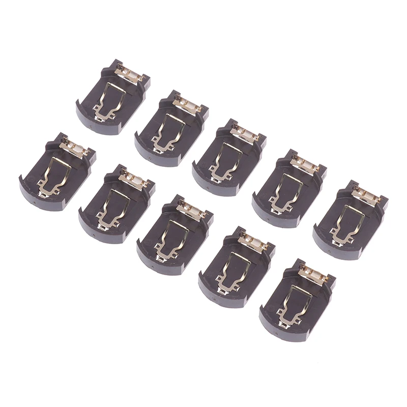 Support de pile bouton CR2032, 10 pièces, base de montage