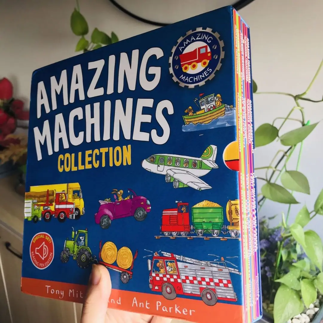 

Amazing Machines Collection 10 volumes English original picture book picture book