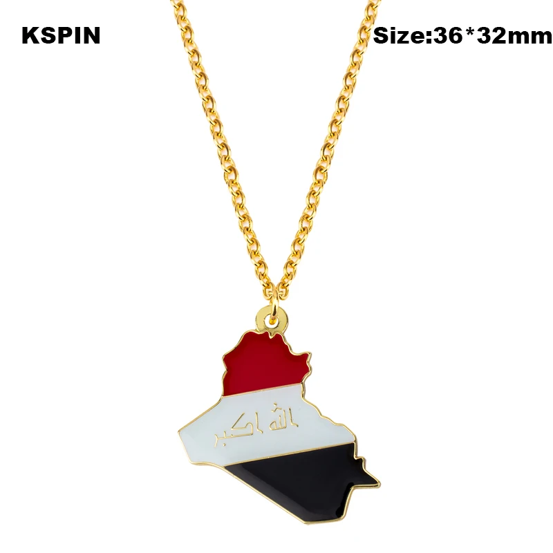 Australia Flag Map Necklaces Fashion Europen Golden Pendant Necklace Jewelry