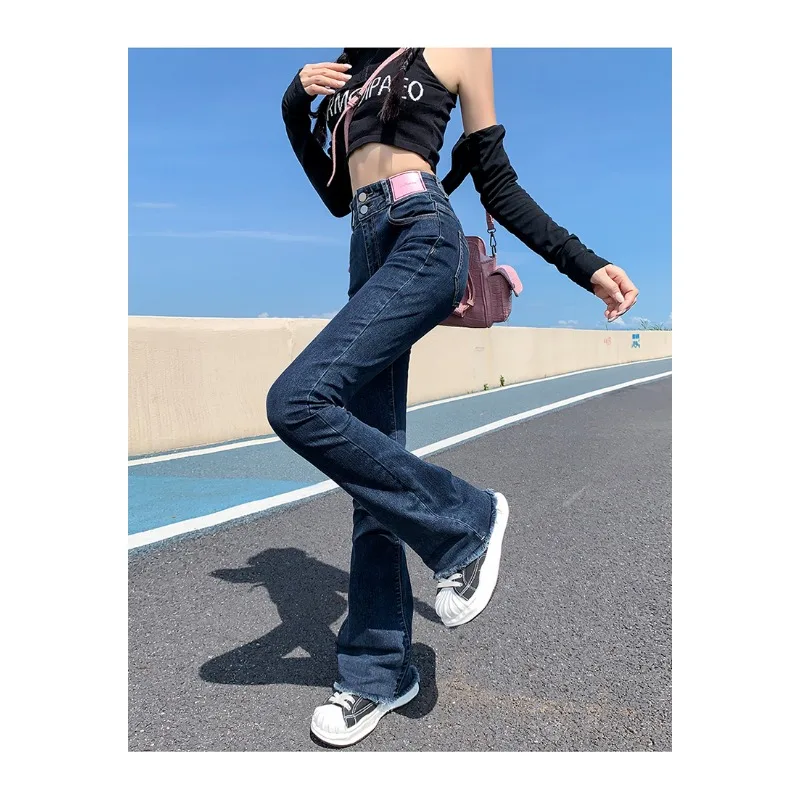 Coltiva te stesso Pantaloni cargo da donna Donna Look più sottile Coreano Dongdaemun Abbigliamento di alta qualità Pantaloncini comodi Jeans Acubi