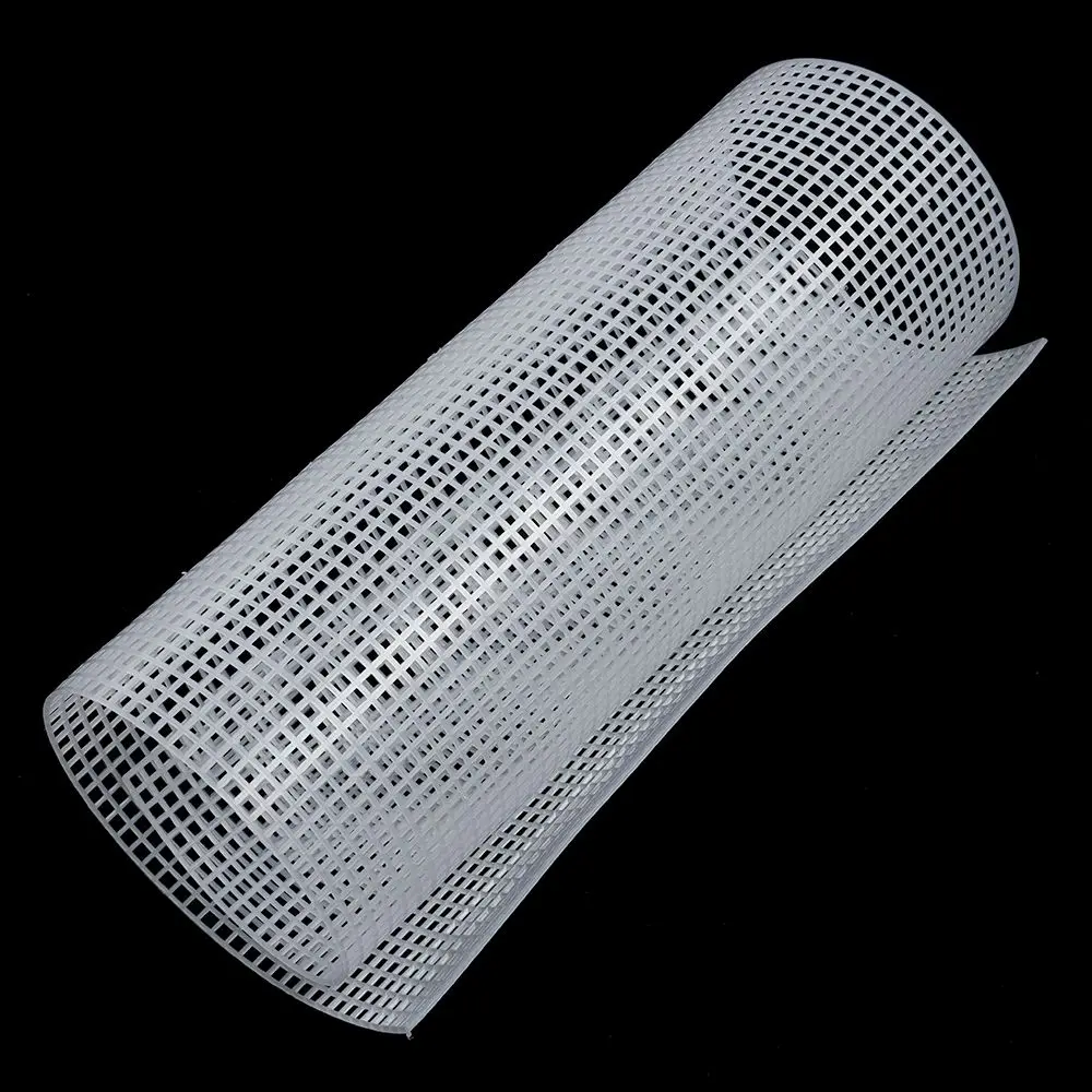 Plastic Mesh Cloth For Bag Rug Thread Hook Craft Supplies DIY Handcraft Latch Hook Bags Made Plastic Grid Hook Crafts Accessory