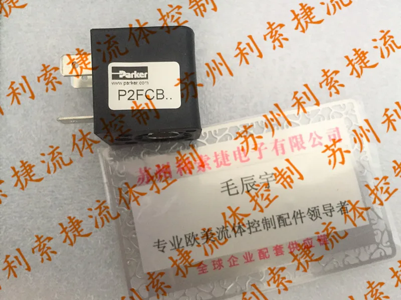Parker Solenoid P2FCB449, 24V DC P0194749