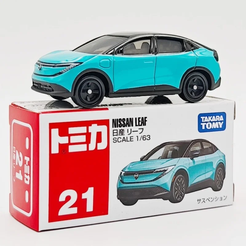 

Authentic Takara Tomy Tomica Nissan Leaf 1/63 Scale Alloy Diecast Toy Car Model Collectible Decoration For Boys Collector's Gift