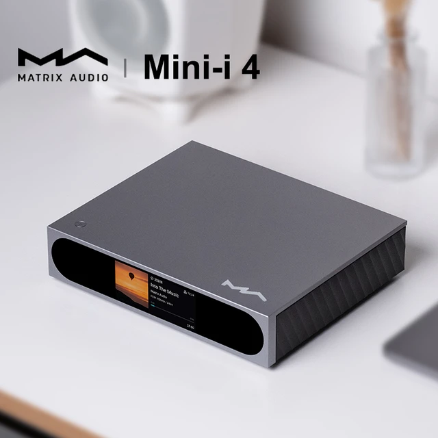 Matrix Audio Mini-i 4 All-In-One Music Streamer High-quality USB DAC  Decoder ES9039Q2M chip Touch Screen MA Player - AliExpress