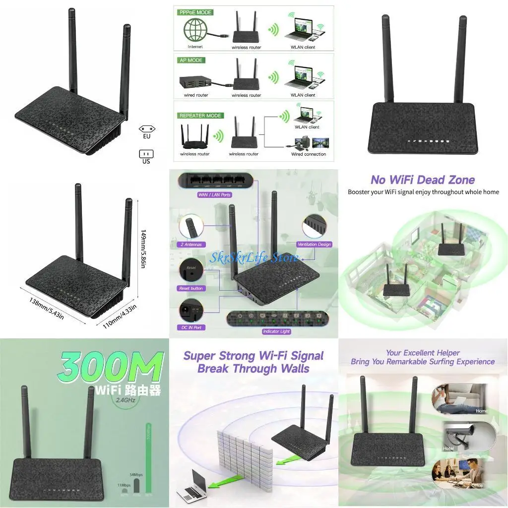 

E65E 300M WiFi Boosters WiFi Extenders Boosters WiFi Repeater Extenders