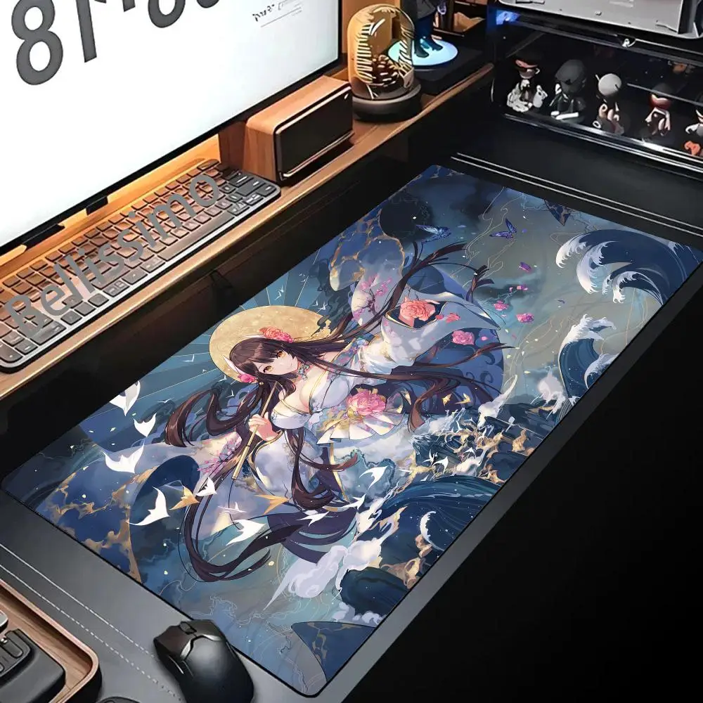 Azur Lane Hindenburg New Jersey Musashi Shinano Noshiro Agir Unzen Kearsarge XXL Large Mousepad Keyboard Pad Mouse Pad