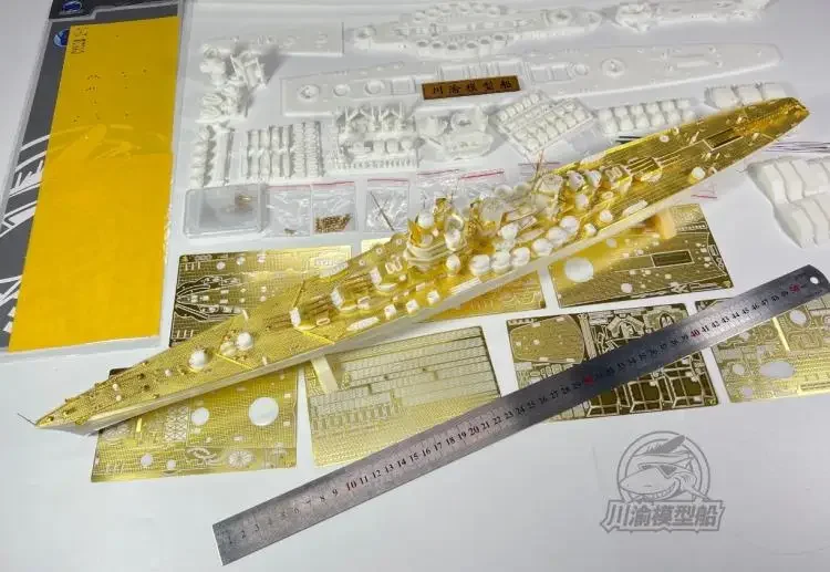 

CY CY528 масштаб 1/350, сборная модель RM Venezia Cruiser, обновление и деталь на радиоуправлении