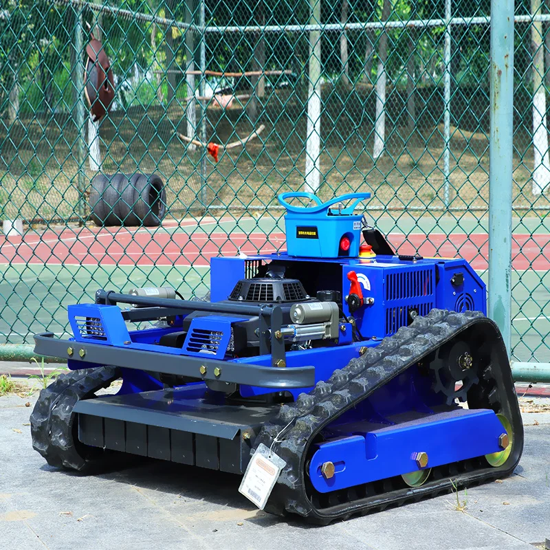 Газонокосилка с дистанционным управлением по индивидуальному заказу, промышленный пульт дистанционного управления, сельскохозяйственные автоматические резиновые дорожки