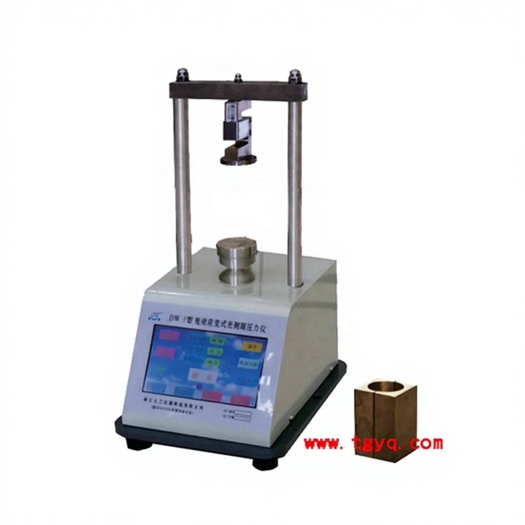 YF DW-2/3 Electric Strain Control Soil Unstressed Compression Testing Machine