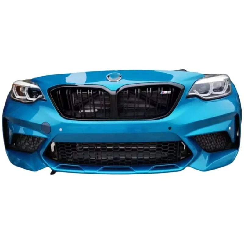 For  2 Series F22 F23 220i 225i 228i Car Bumpers Front Bumper Grille Center Grid Headlights Assembly