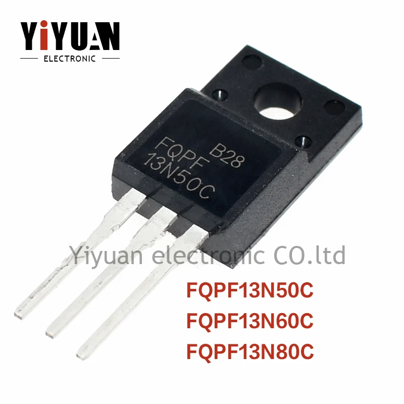 

10PCS NEW FQPF13N50C 13N50C FQPF13N60C 13N60C FQPF13N80C 13N80C TO-220F Field-effect transistor