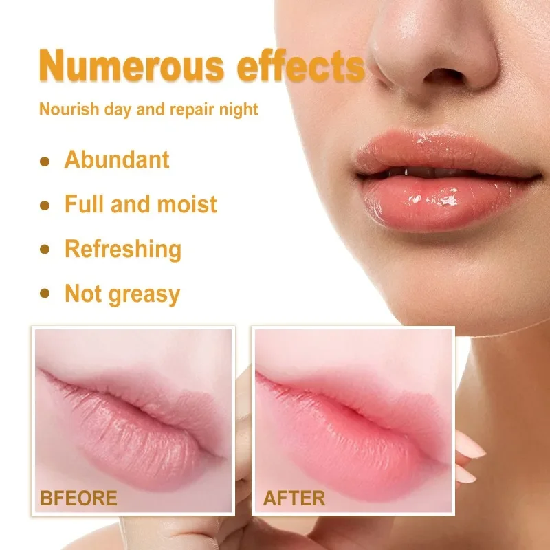 Honig Lippenstift lang anhaltende Hydratation feuchtigkeit spendende Reparatur Basen Lippen balsam Anti-Rissbildung trocken reduzieren Lippen linien Peeling Lippen pflege