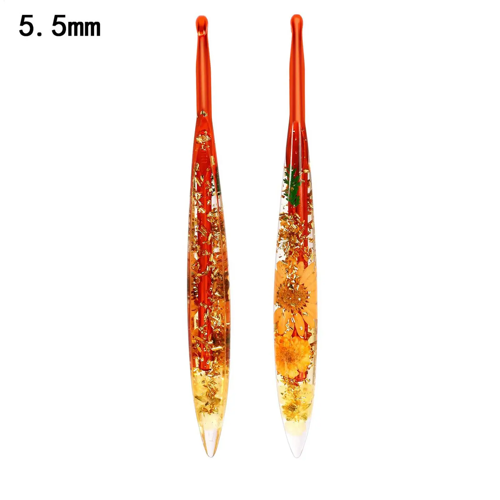 الراتنج الكروشيه السنانير مجموعة 9 قطع أنيق الأزهار نمط جميلة الحرفية الغزل نسج الحرفية الفن الغزل الكروشيه السنانير عدة لدمية بطانية #3