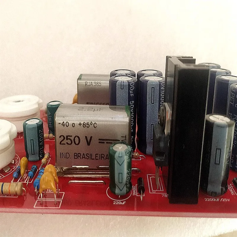 X10D Audio Fax 6N11 Tubo pré-amplificador Buffer Placa de palco frontal Pré-amplificador de tubo