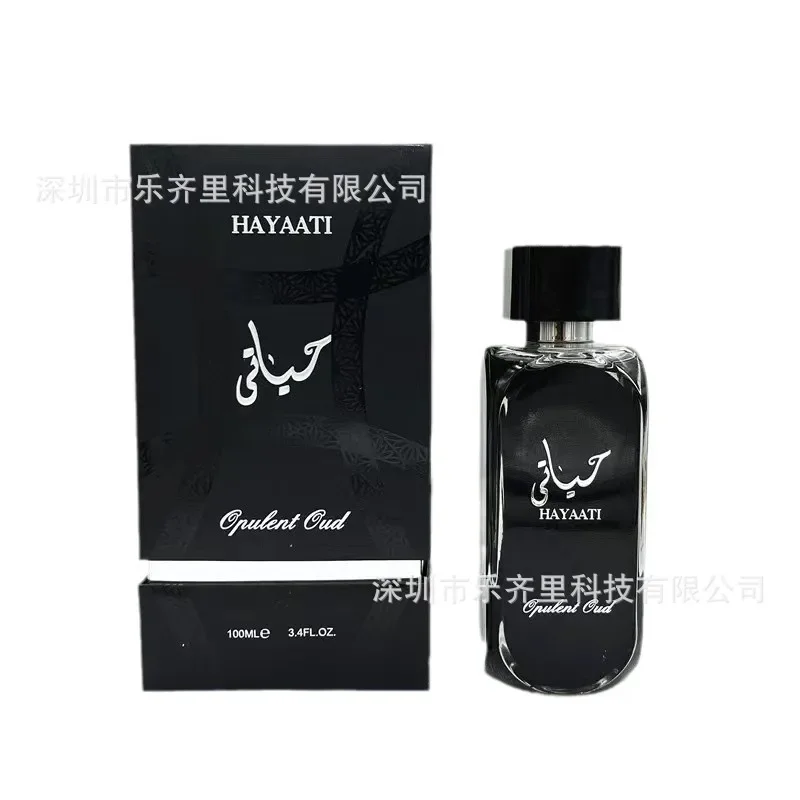 100ml Perfume Hombre Originales Hayaati Black High Quality Cologne Pheromone Transmission Long Lasting Smell Eau Parfum