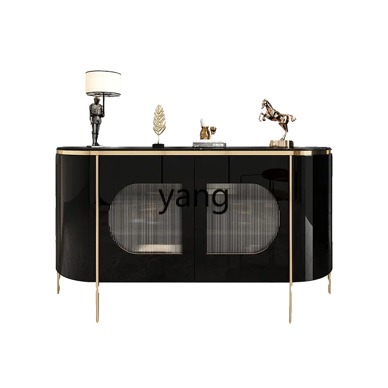 

Yhl Cabinet Light Luxury Sideboard Cabinet High-Grade Villa Living Room Model Home Decoration Locker Shoe Cabinet