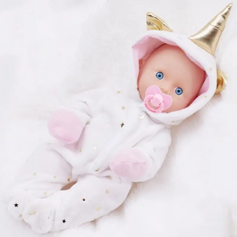 

N1HB Realistic Reborns Caucasian Life Like Baby Girl Education Toy 28cm