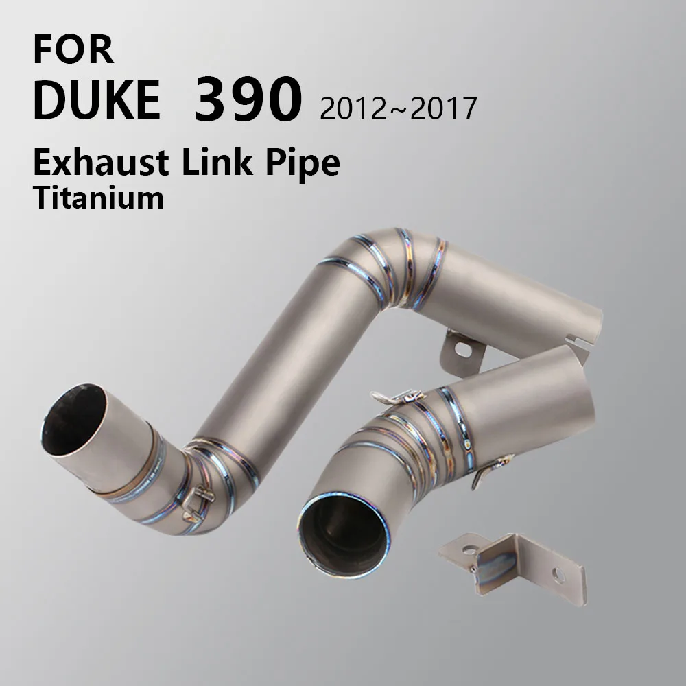 Motorcycle Exhaust Muffler For KTM390 ADV 390 adventure Escpae Modify Middle Link Pipe Connect 51mm Exhaust Muffler Slip On pipe