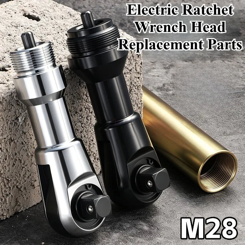 

72 Tooth 1/2" Drive Bidirectional High Torque Ratchet Wrench Head M28 Electric Wrench Accessory High Hardness Labor-saving Parts