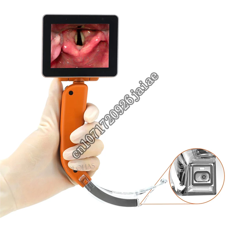 

LHPIS Portable Disposable Premature Infants Neonates Medical Anesthesia Child Video Laryngoscope