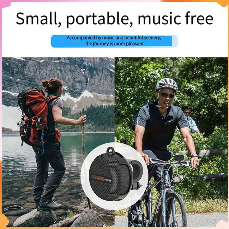 

B94A INWA Smart Bluetooth Quick Display Speaker Portable Waterproof And Dustproof Outdoor Cycling Speaker