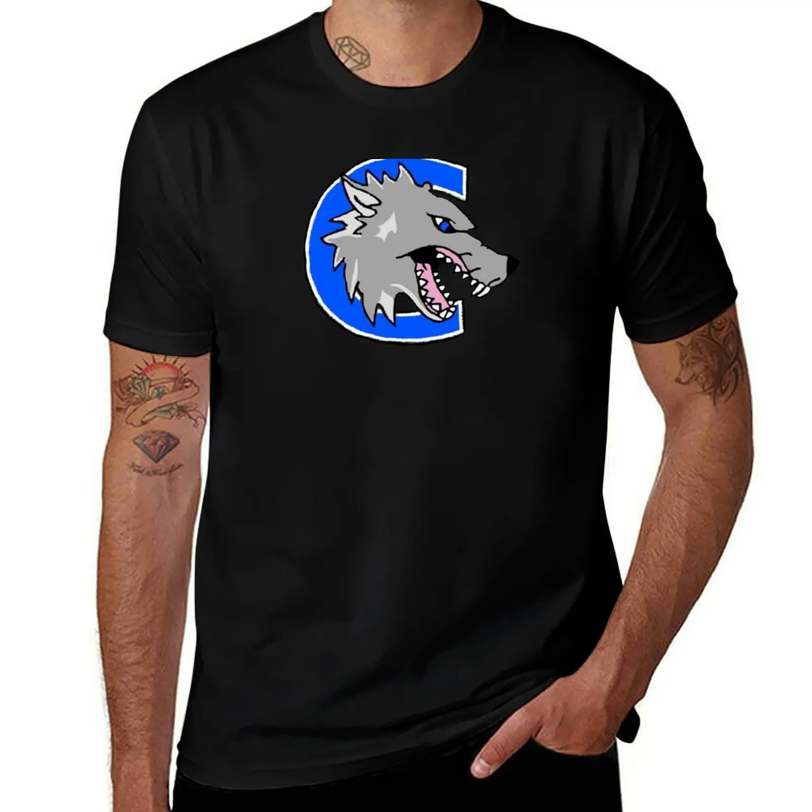 Wolf of C Squadron T-Shirt Outdoor Activity Sports T-Shirt