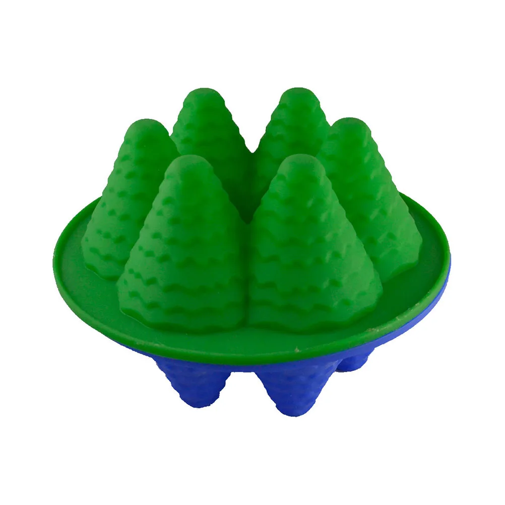 

Christmas Tree Mold Cake Stencil Baking Molds Template Spray Stencils Premium Material Dust Resistant Easy Use Safe Creative
