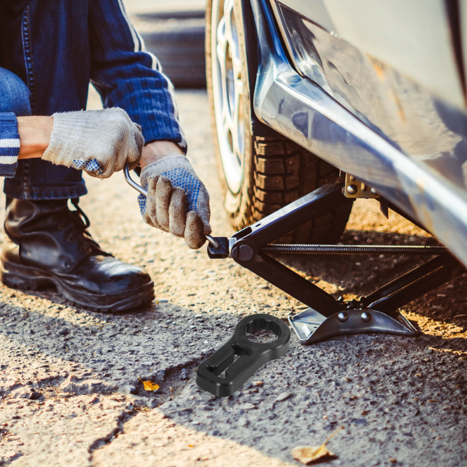 

Farmer Handle Keeper for Jack Lifter Durable Compact Lift Jack Accessories Handle Bar Protector Car Maintenance Tools