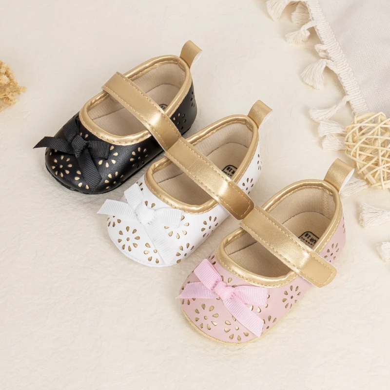 

Черные британские модные туфли в стиле ретро для принцесс, весенне-осенняя обувь для малышей от 0 до 18 месяцев, детская обувь на мягкой подошве, нескользящая детская обувь для ходьбы