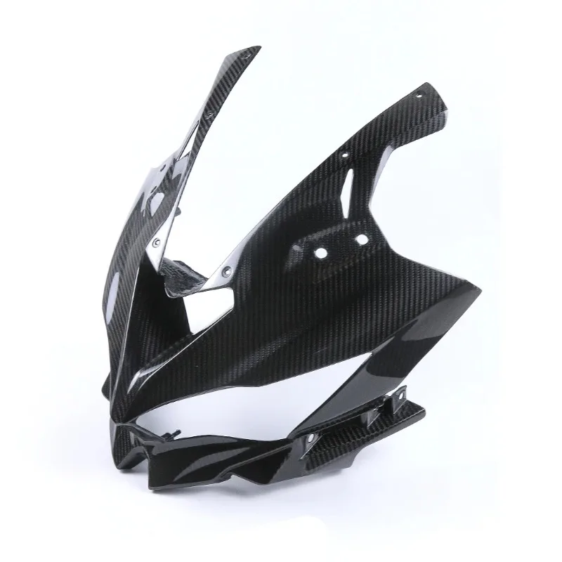 

High quality3K Full Carbon Fiber Front Fairing Kit Motorcycle Fairings Body Kits Accessories for ZX25R ZX 25R 2020-2022