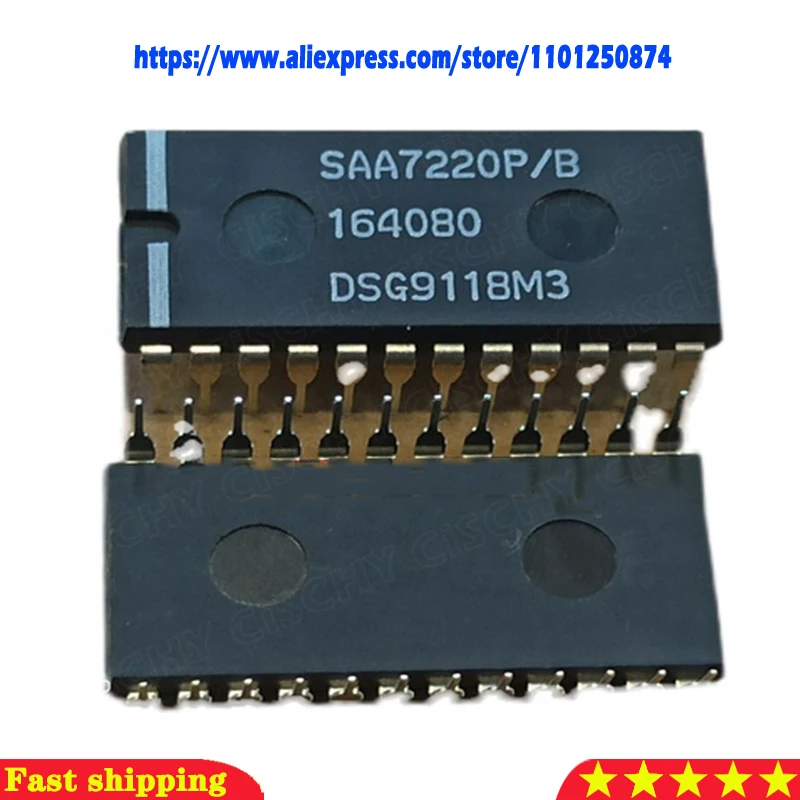 

1pcs/lot SAA7220P/C SAA7220P/B SAA7220P SAA7220 DIP-24