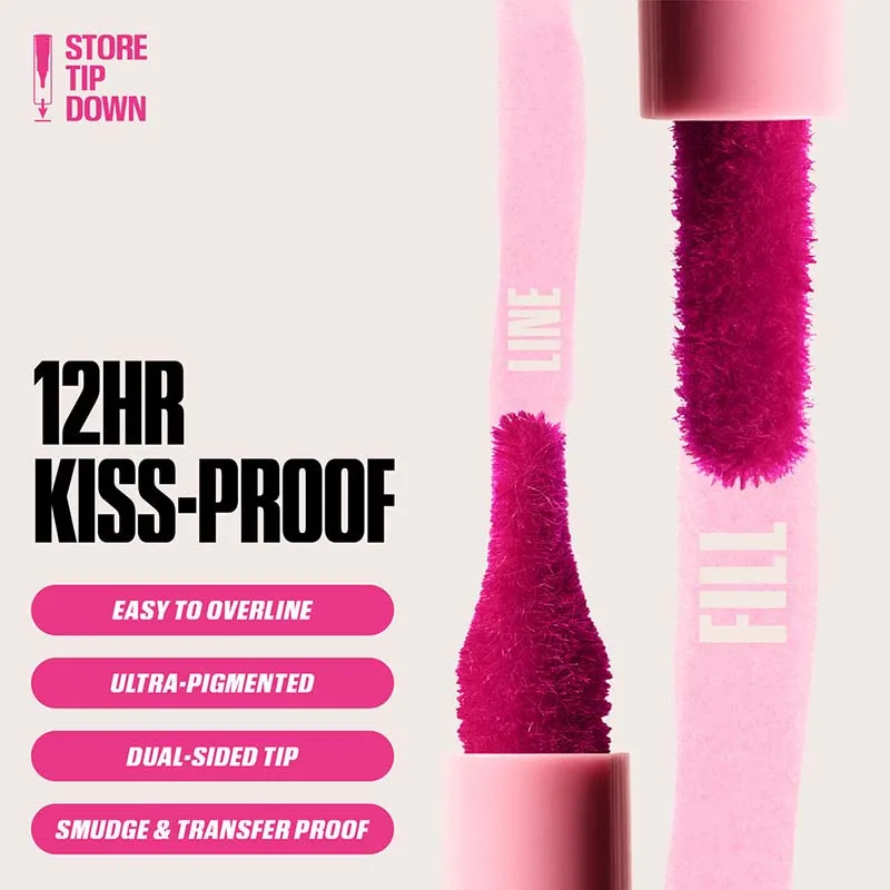 المخملية براون قلم تحديد الشفاه عارية ماتي مقاوم للماء غير عصا كوب الكرز الأحمر الشفاه بطانة الشفاه كونتور القلم أحمر الشفاه ماكياج للمرأة