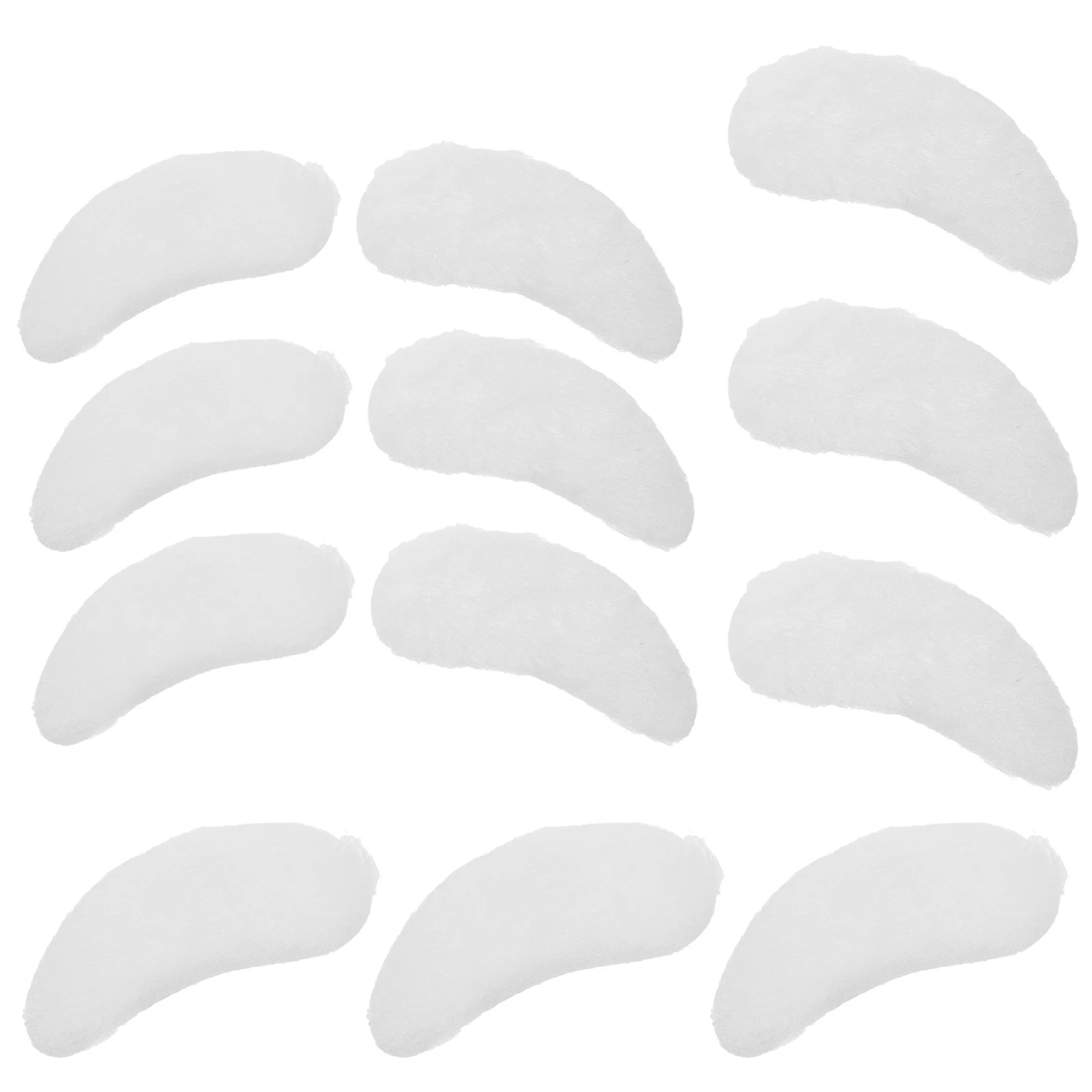 6Pairs Fake Eyebrow Decor Christmas Party Eyebrow Prop Santa Costume Cosplay Accessory for Adults Family Friends Gathering